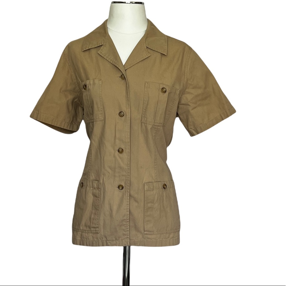 Susan Bristol Khaki Utility jacket